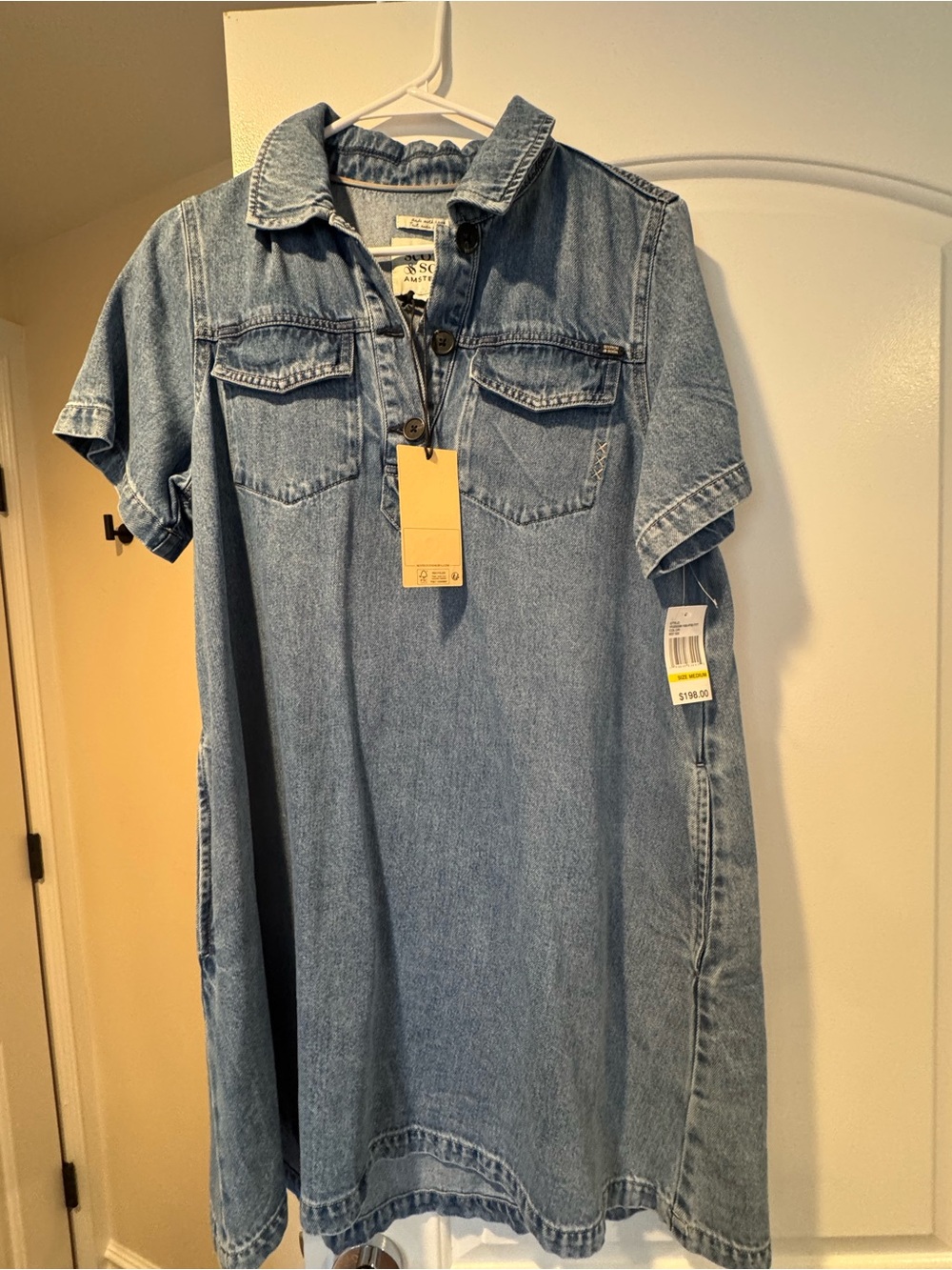Scotch & Soda Light Wash Denim Jacket - Women's